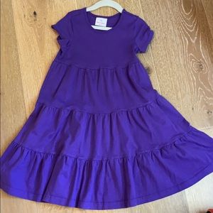 Hanna 110cm purple twirl dress